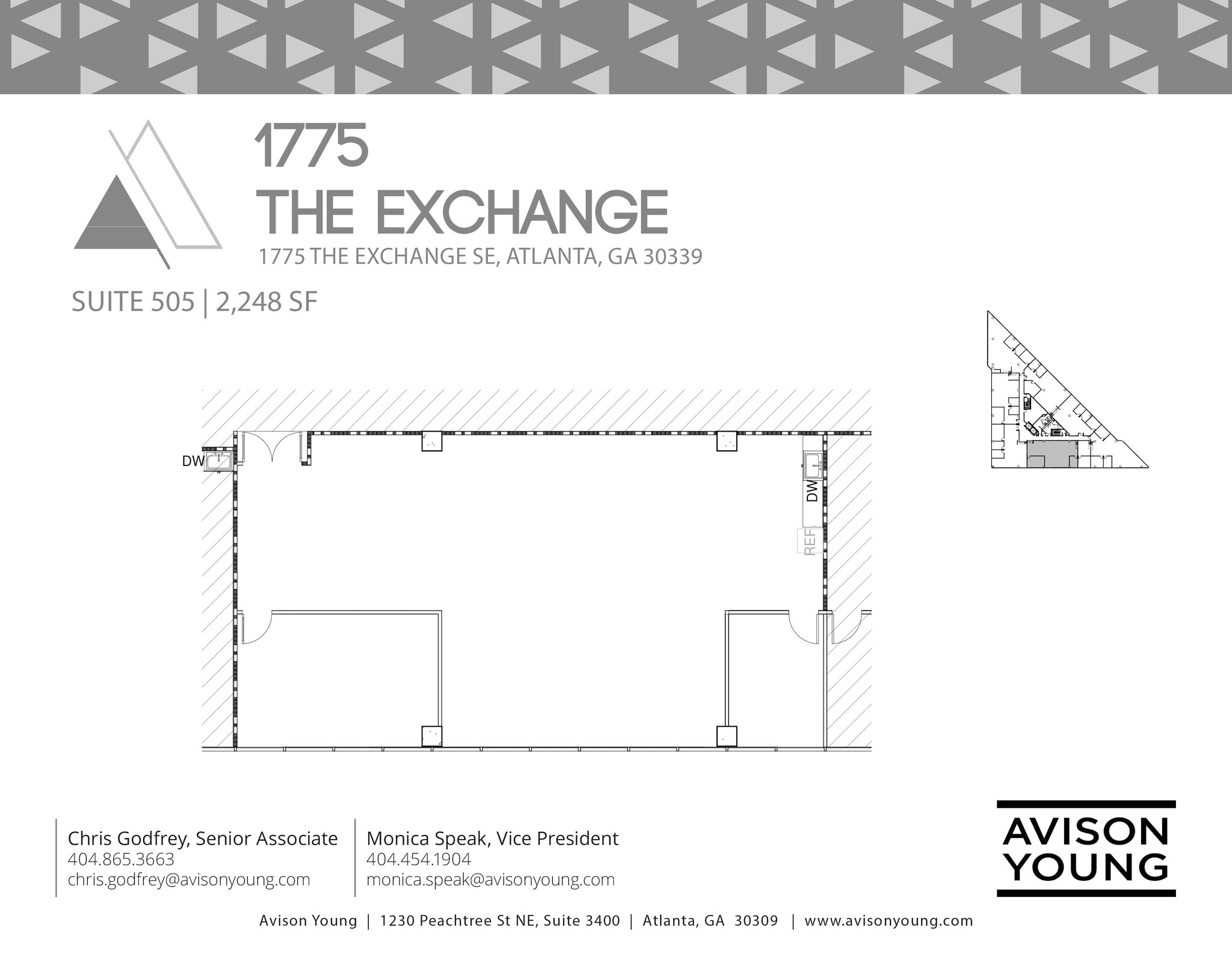 1775 The Exchange SE, Atlanta, GA à louer Plan d’étage- Image 1 de 1