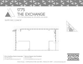 1775 The Exchange SE, Atlanta, GA à louer Plan d’étage- Image 1 de 1