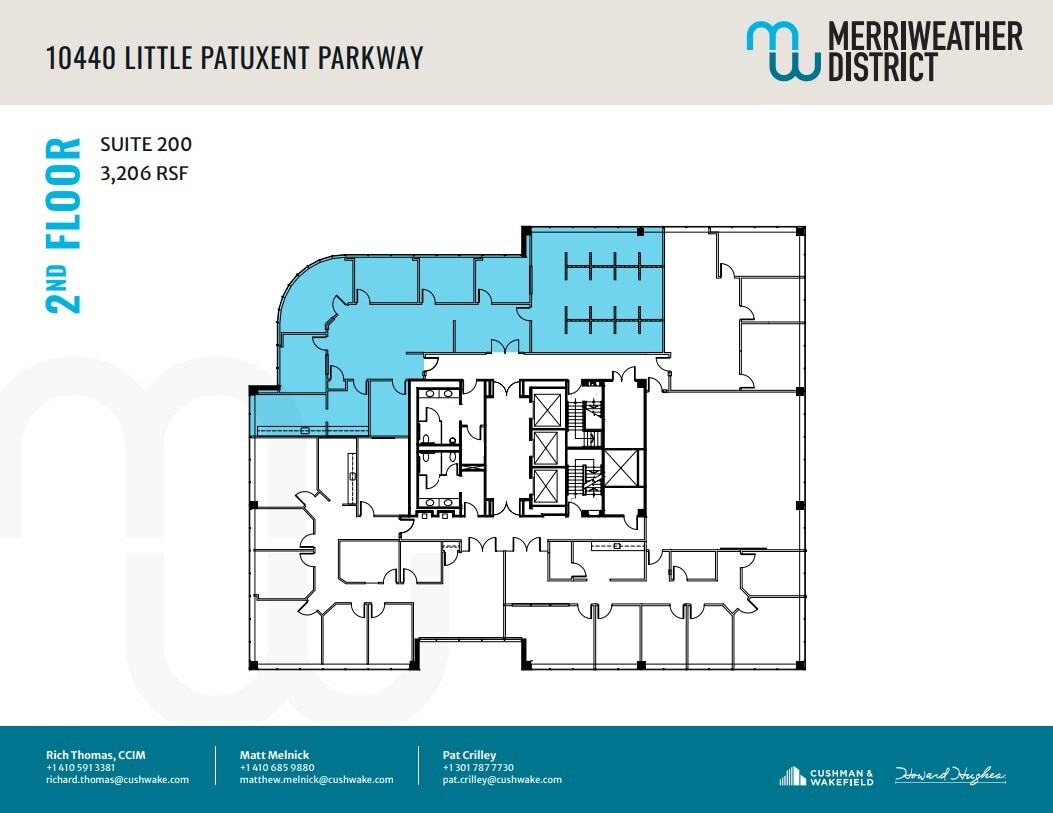 10480 Little Patuxent Pky, Columbia, MD for lease Floor Plan- Image 1 of 1