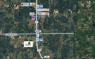 Plus de détails pour Lapeer Rd & W Brocker Rd, Metamora, MI - Terrain à vendre