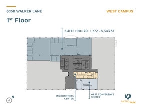 6350 Walker Ln, Alexandria, VA à louer Plan d’étage- Image 1 de 1