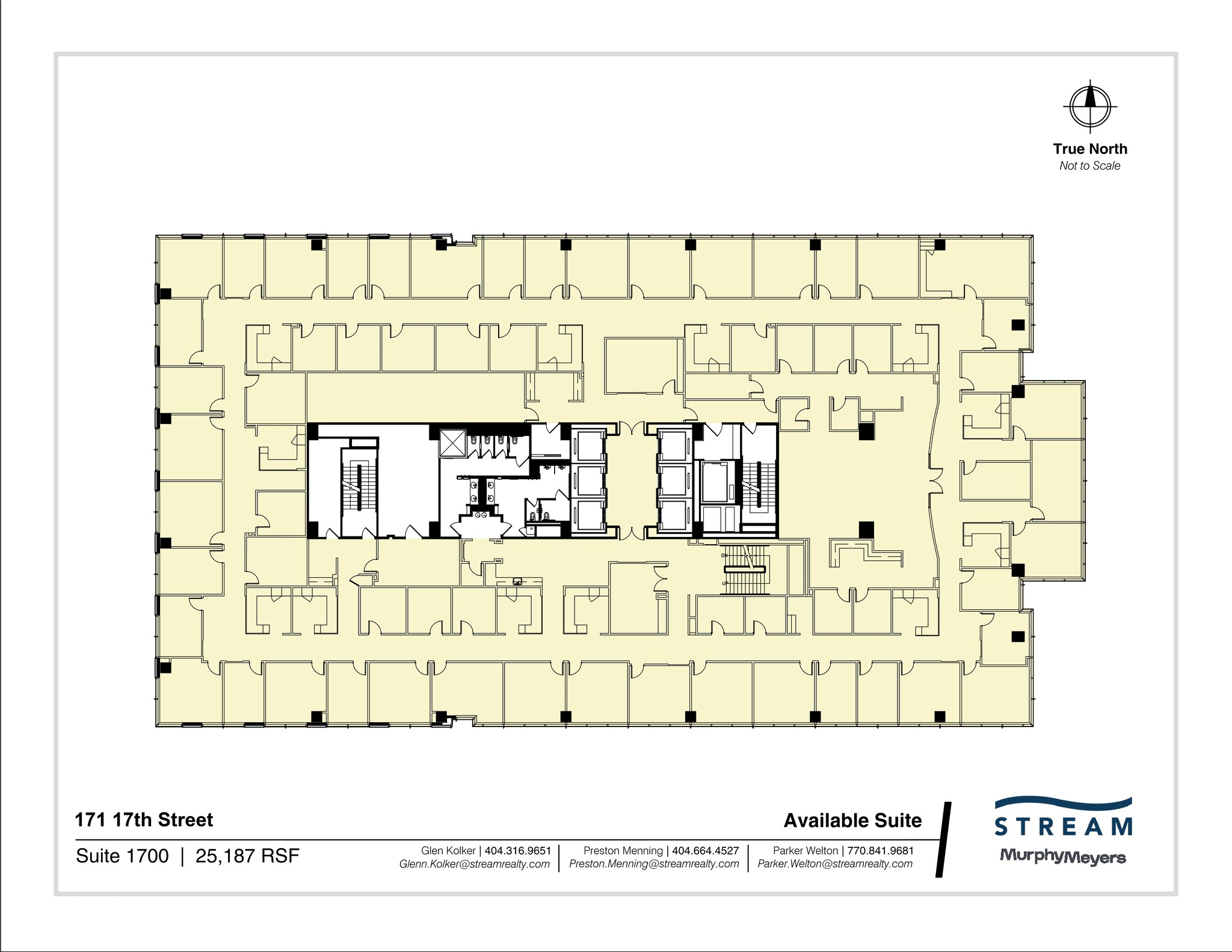 171 17th St NW, Atlanta, GA à louer Plan de site- Image 1 de 1