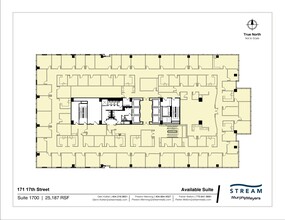 171 17th St NW, Atlanta, GA à louer Plan de site- Image 1 de 1