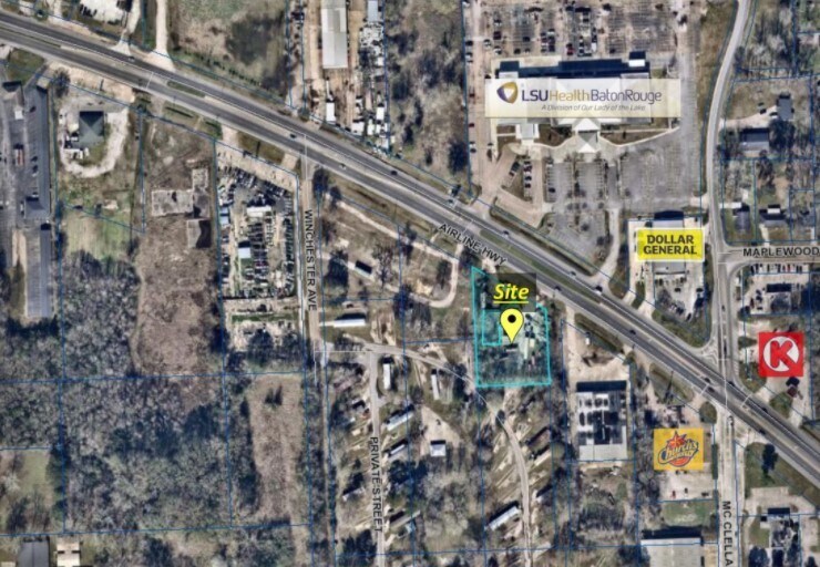 5334 Airline Hwy, Baton Rouge, LA à vendre - Aérien - Image 2 de 2