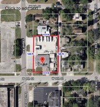 414 W 9th St, Sanford, FL - AERIAL  map view