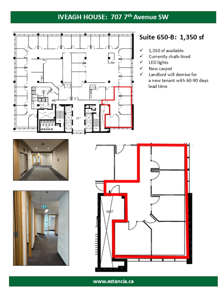 707 7th Ave SW, Calgary, AB for lease Interior Photo- Image 1 of 3