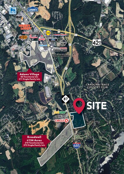 87 S NC Hwy, Sanford, NC à vendre - Photo du bâtiment - Image 2 de 2