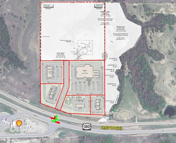 NEQ of US-380 at E Bus 380, Decatur, TX à vendre - Plan de site - Image 3 de 3
