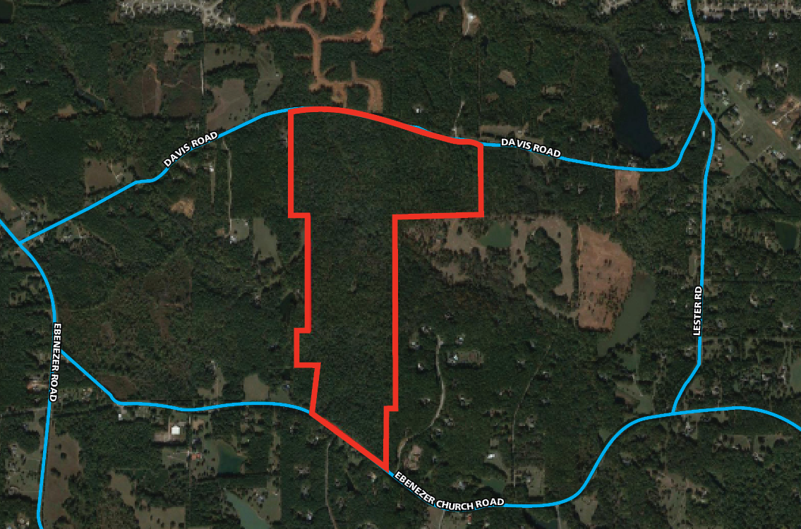 Ebenezer Church Rd, Fayetteville, GA à vendre Plan cadastral- Image 1 de 1