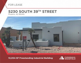 Plus de détails pour 5230 S 39th St, Phoenix, AZ - Industriel à louer