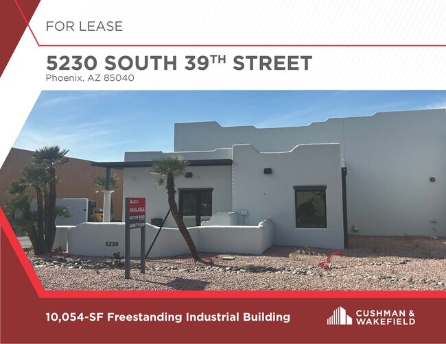 More details for 5230 S 39th St, Phoenix, AZ - Industrial for Lease