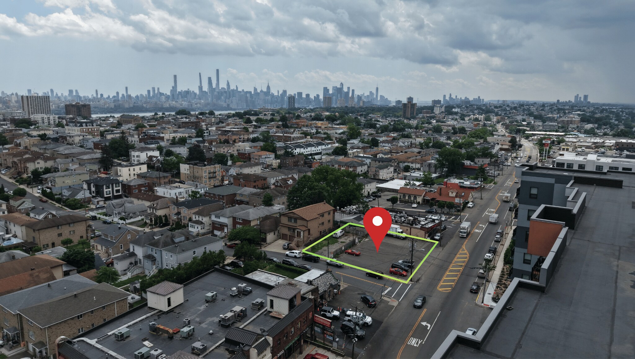 358 Bergen Blvd, Fairview, NJ for sale Aerial- Image 1 of 7