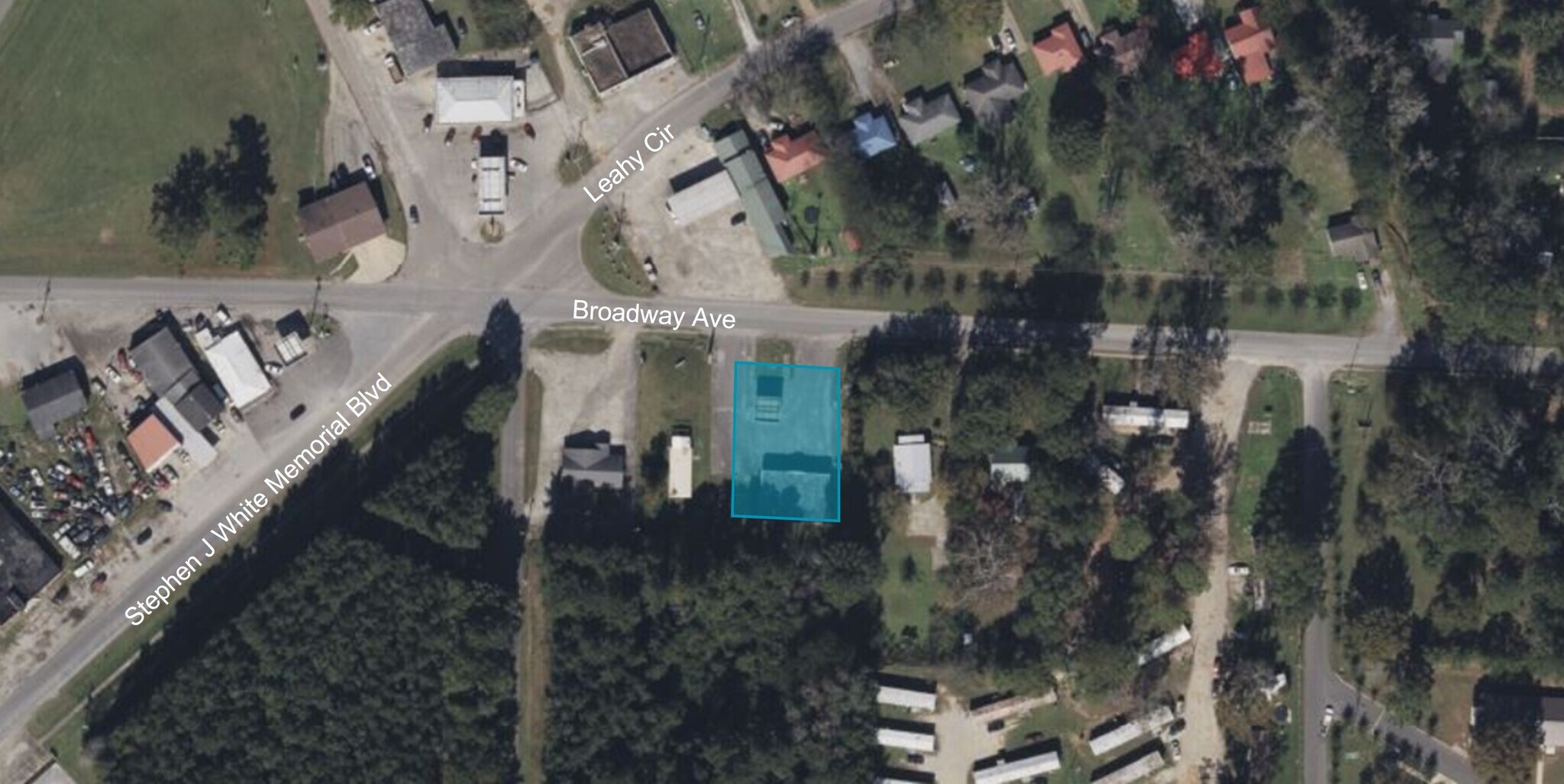 605 Broadway Ave, Talladega, AL à vendre Aérien- Image 1 de 2