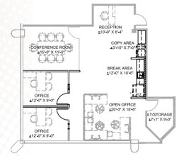 2111 Palomar Airport Rd, Carlsbad, CA à louer Plan d’étage- Image 2 de 2