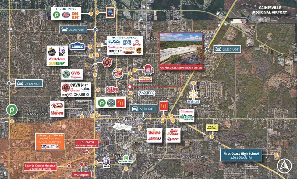 1002-1320 N Main St, Gainesville, FL for lease - Building Photo - Image 3 of 9