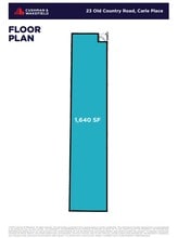 23 Old Country Rd, Carle Place, NY for lease Floor Plan- Image 1 of 1