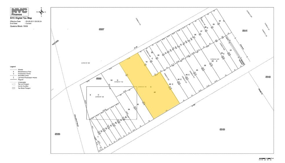 132-35 41st Rd, Flushing, NY for sale - Plat Map - Image 2 of 22