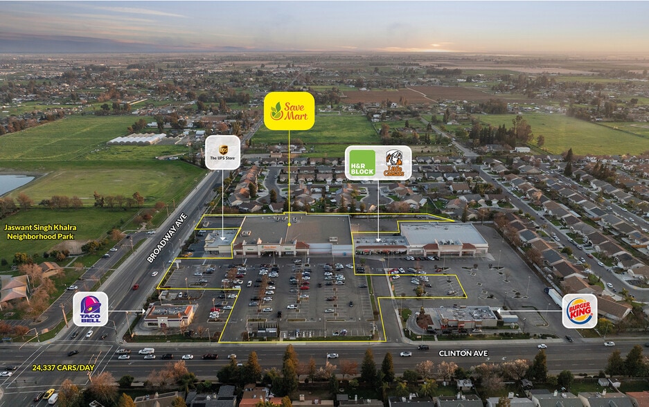 4043 W Clinton Ave, Fresno, CA for sale - Building Photo - Image 3 of 7