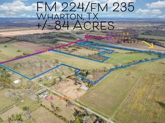 Plus de détails pour 201 County Road 224, Wharton, TX - Terrain à vendre