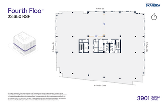 3901 N Fairfax Dr, Arlington, VA à louer Plan d  tage- Image 1 de 4