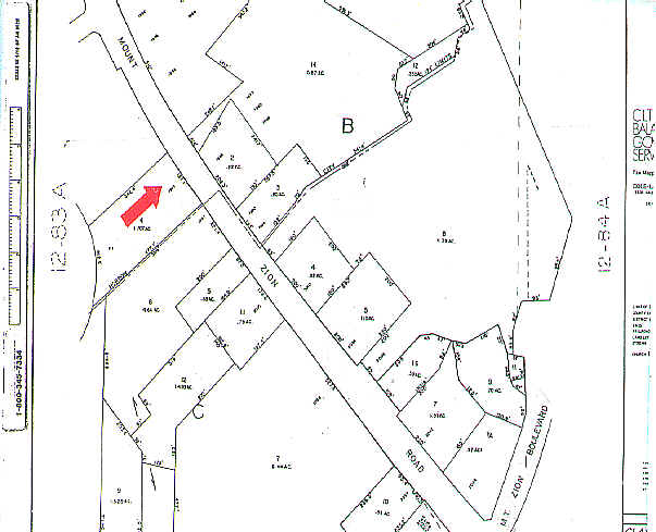 1971 Mount Zion Rd, Morrow, GA à louer - Plan cadastral - Image 2 de 5