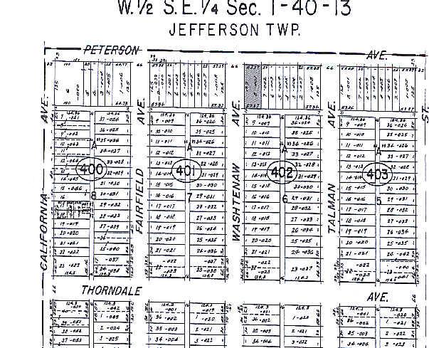 2655 W Peterson Ave, Chicago, IL à louer - Plan cadastral - Image 2 de 8