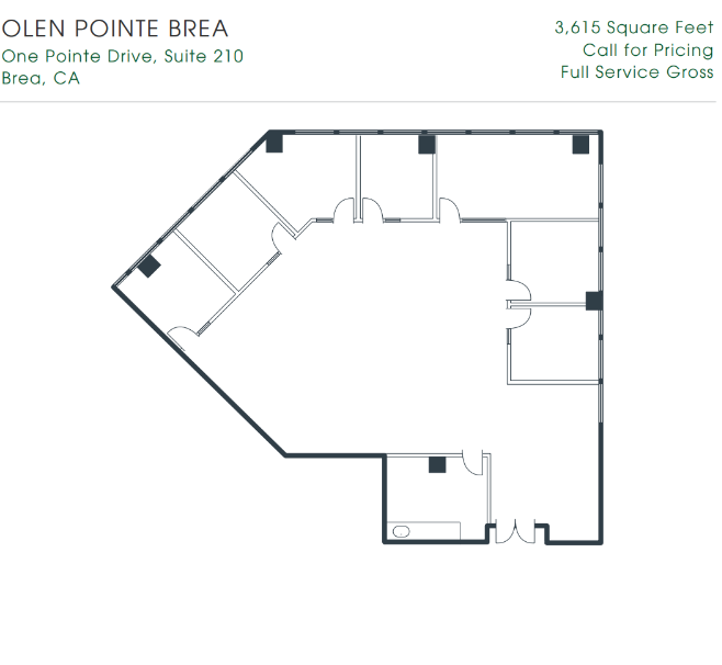 1 Pointe Dr, Brea, CA for lease Floor Plan- Image 1 of 1