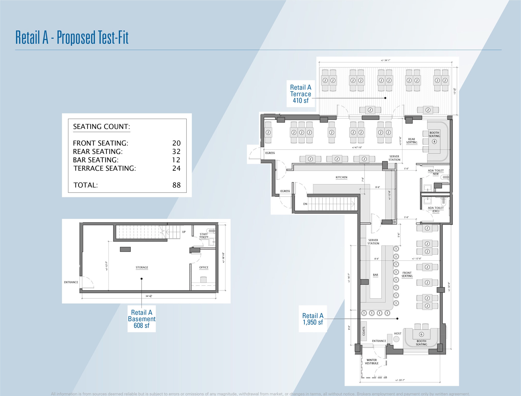 975 Nostrand Ave, Brooklyn, NY for lease Floor Plan- Image 1 of 3