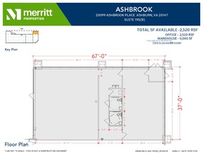 20116 Ashbrook Pl, Ashburn, VA à louer Plan d  tage- Image 1 de 1