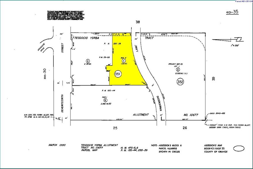 17592 E 17th St, Tustin, CA à louer - Plan cadastral - Image 2 de 8