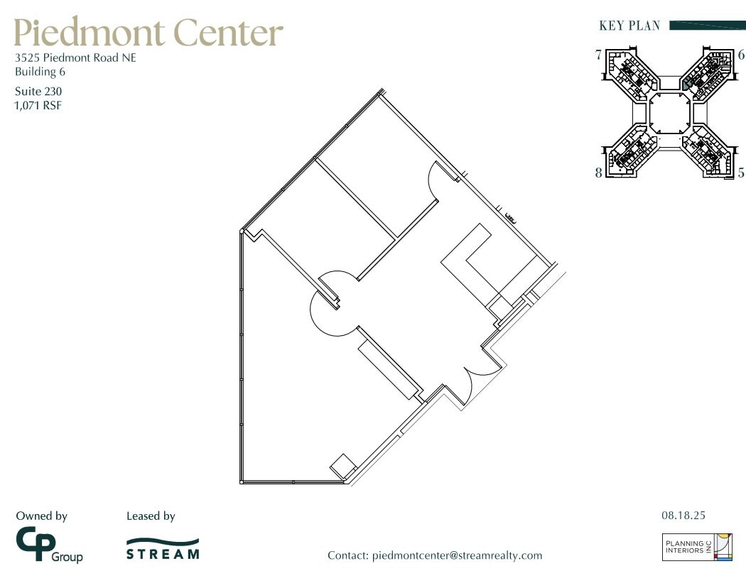 3495 Piedmont Rd NE, Atlanta, GA for lease Floor Plan- Image 1 of 1