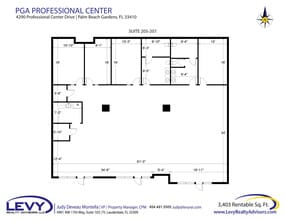 4290 Professional Center Dr, Palm Beach Gardens, FL à louer Plan d’étage- Image 2 de 12