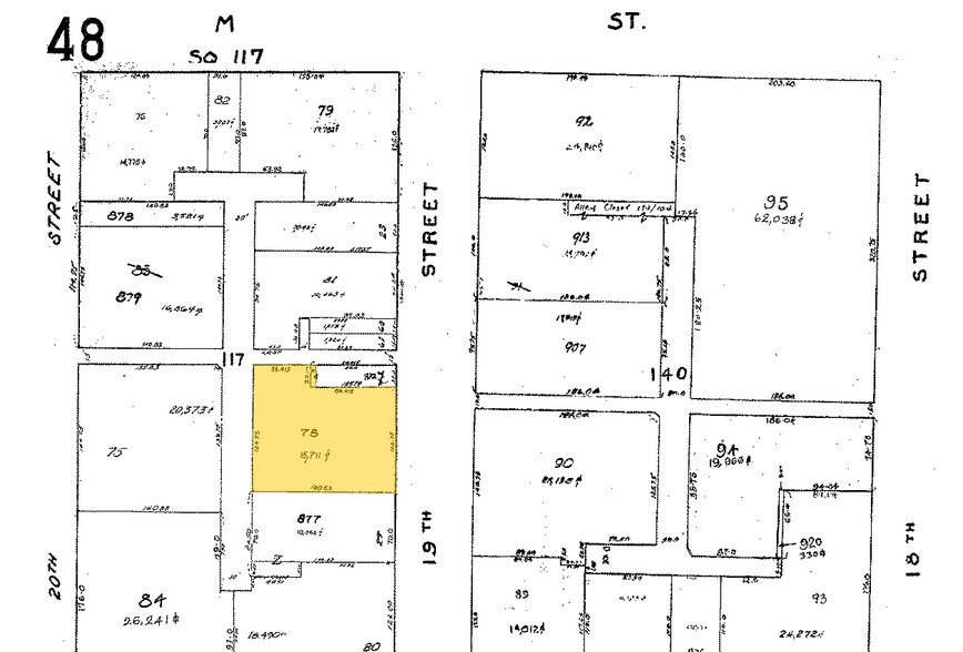 1120 19th St NW, Washington, DC à louer - Plan cadastral - Image 2 de 7