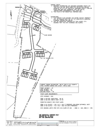 More details for 103 Mills Gap Rd, Asheville, NC - Land for Sale