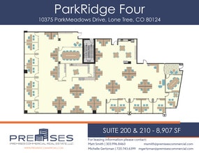 10375 Park Meadows Dr, Lone Tree, CO for lease Floor Plan- Image 2 of 2