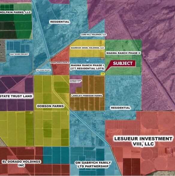 NWC Judd Rd & Cooper Rd, Chandler Heights, AZ à vendre - Aérien - Image 2 de 2