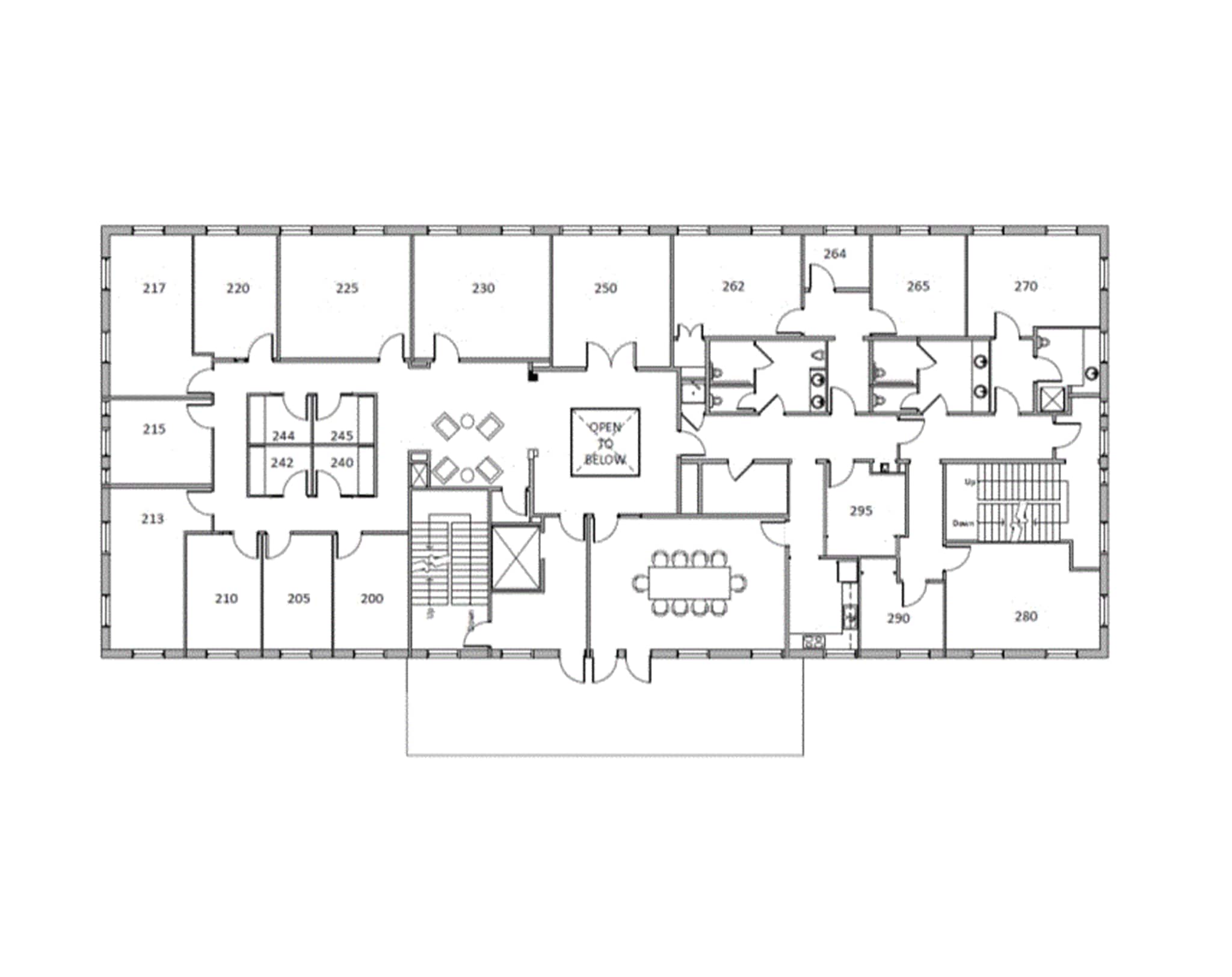 10210 Grogans Mill Rd, The Woodlands, TX for lease Floor Plan- Image 1 of 1
