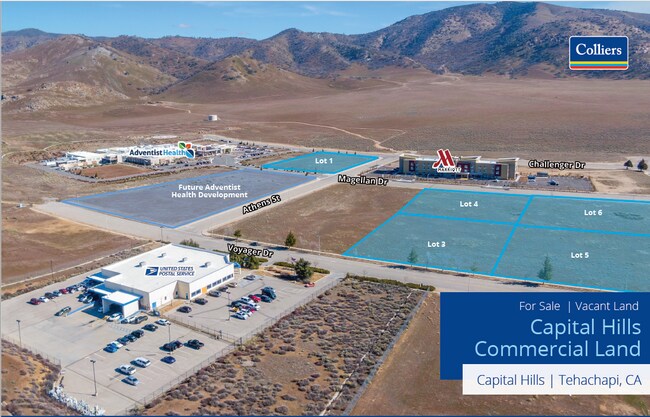 Plus de détails pour Magellan, Tehachapi, CA - Terrain à vendre