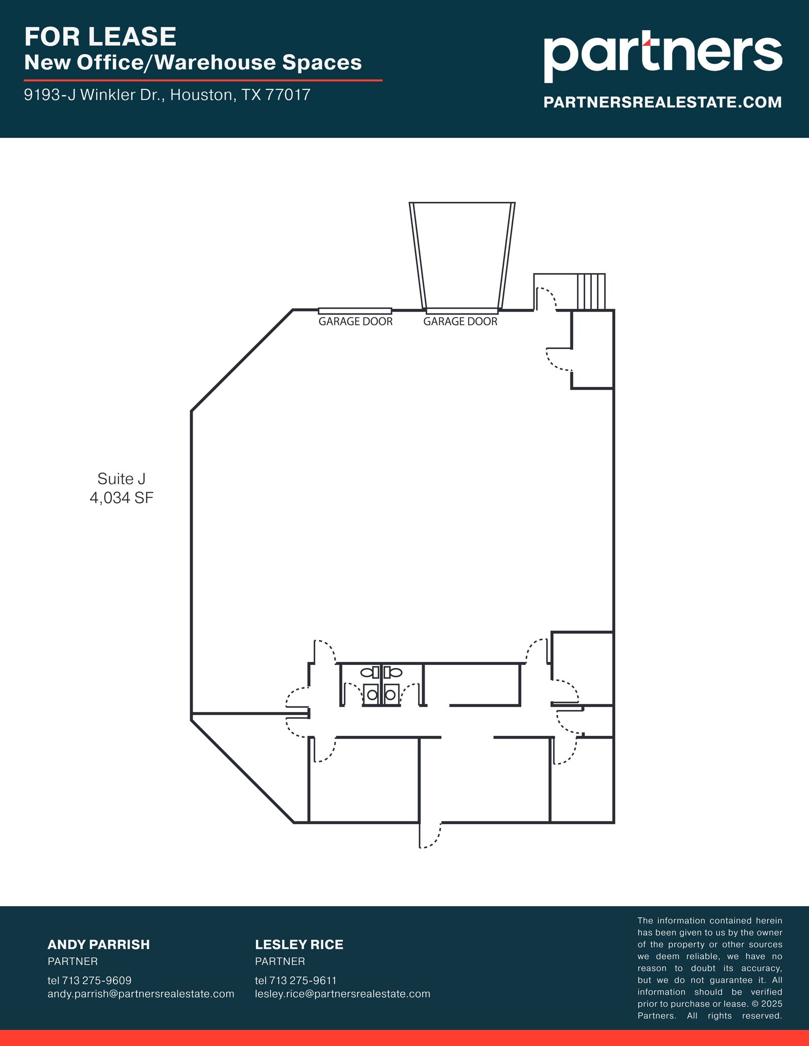 9189 Winkler Dr, Houston, TX à louer Plan de site- Image 1 de 1