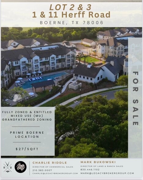 11 Herff rd, Boerne, TX à vendre - Photo du bâtiment - Image 2 de 3