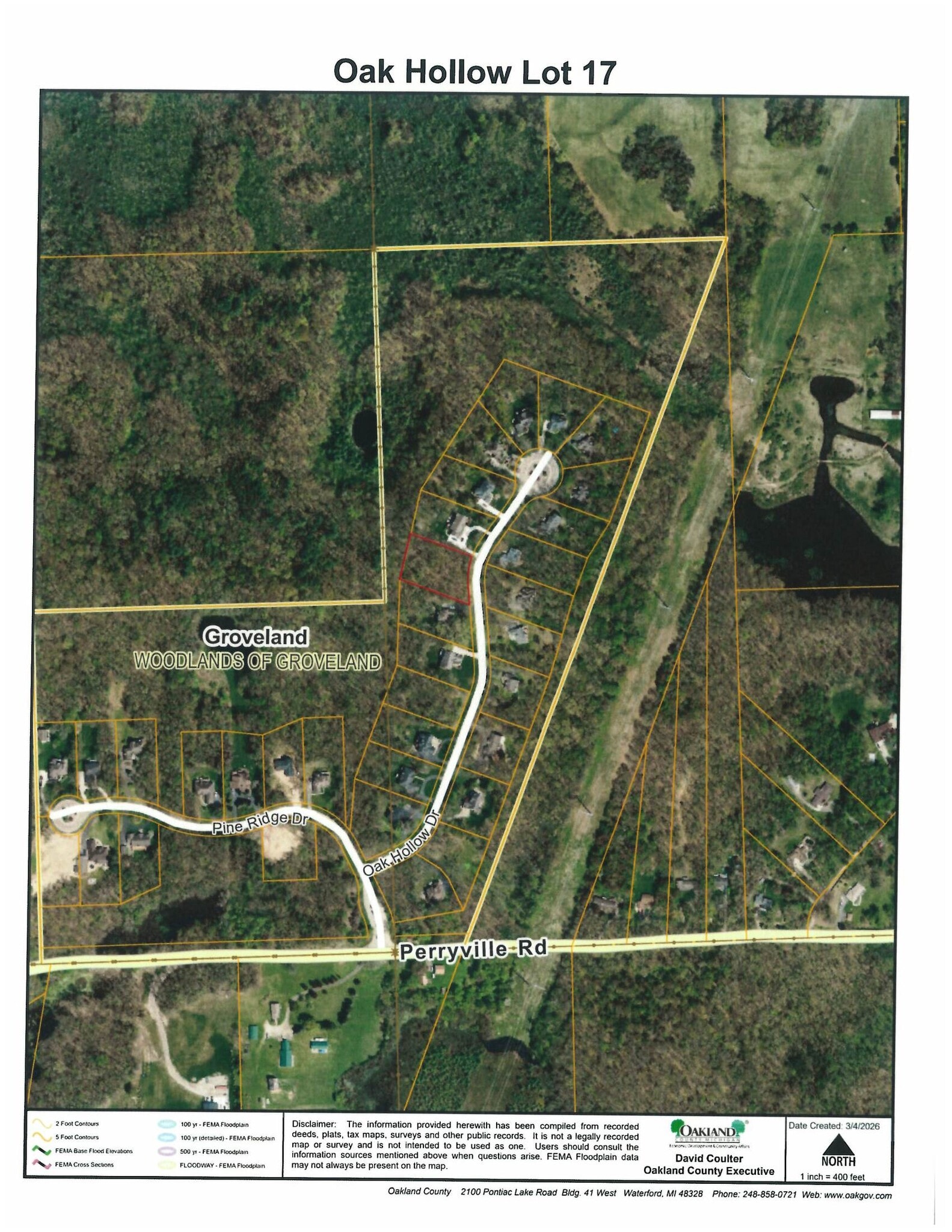 00 Oak Hollow Dr, Holly, MI for sale Primary Photo- Image 1 of 6