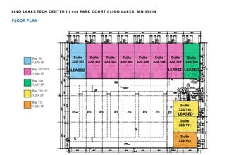 440 Park Ct, Circle Pines, MN for lease Floor Plan- Image 1 of 1