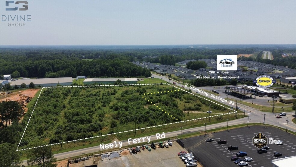 100 Neely Ferry Rd, Simpsonville, SC à vendre - Photo du bâtiment - Image 2 de 6