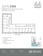 44 Montgomery St, San Francisco, CA à louer Photo intérieure- Image 1 de 1