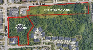 More details for 0 W 10 Mile Rd, Novi, MI - Land for Sale