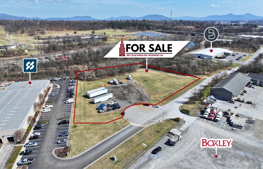 3821 Blue Ridge Dr, Roanoke, VA for sale - Aerial - Image 2 of 17