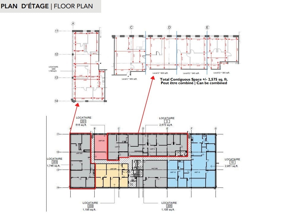 127-155 Montée de Liesse, Montréal, QC for lease Floor Plan- Image 1 of 1