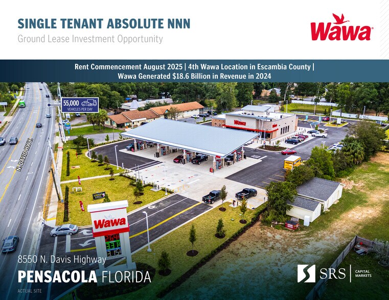 8550 Davis Hwy, Pensacola, FL à vendre - Photo du bâtiment - Image 1 de 12