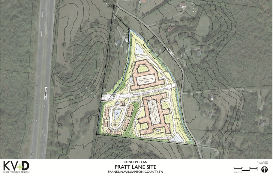 Pratt Lane, Franklin, TN à vendre - Plan de site - Image 2 de 2