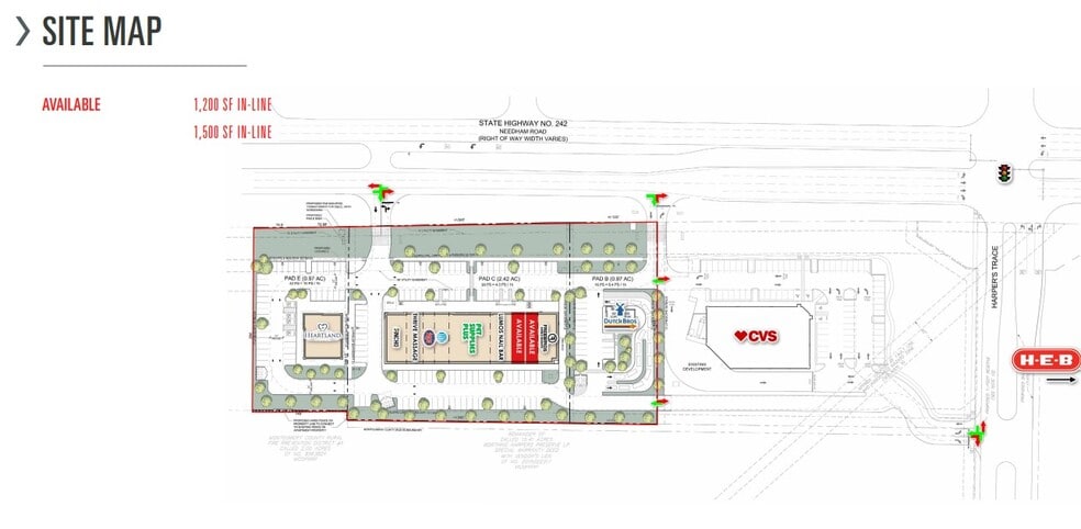 SWQ Hwy 242 & Harper's Trace, Conroe, TX for lease - Building Photo - Image 3 of 3